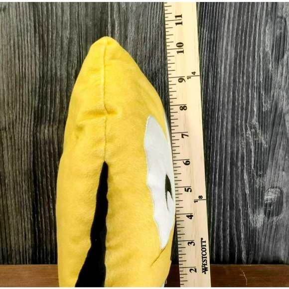 Disney Emoji Pluto Dog Smiling Face 10 Inch Plush Pillow - Picture 5 of 6